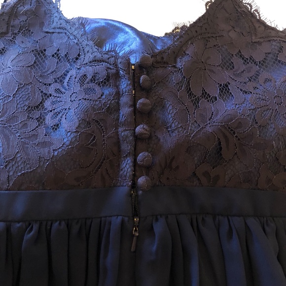 Weddington Way Navy Blue Formal Dress size 00 - Picture 4 of 13